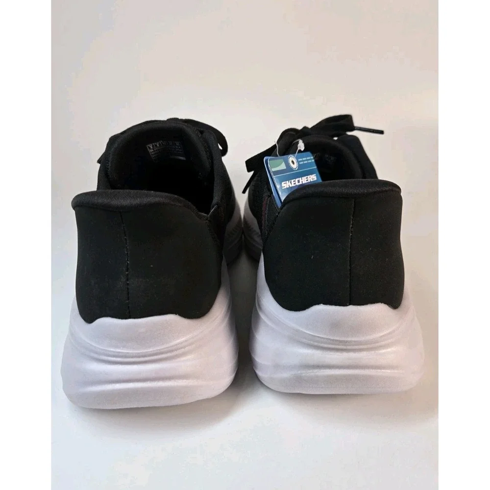 Skechers Hands Free Swift Fit Woman's Sz 9 Lite-Foam Laced Sneakers‎